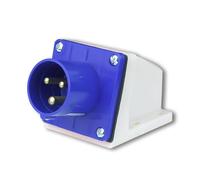 3Pin 16A Industrial Plug, IP44 Industrial Plug, 3Pin Waterproof Connector Plug, Industrial Site Plug, IP44 Camping Caravan Industrial Plug, Male 3 Pin Replacement Industrial Site Plug