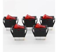 3PIN SPST ON/OFF G132 Boat Rocker Switch 15A/250V 20A/125V Car Dashboard Truck RV ATV 5Pcs