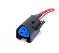 3Pin TE Automobile Triangle Plug Waterproof Female Connector Wire Harness Rubber Shell Sheath 7-1437710-9