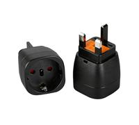 3Pin to 2Pin Female Electrical Socket Converter Safe Housing Power Converter Adapter Wall Socket International Nonflammable Outlet Link