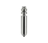 3PK 0.4MM Hotend Nozzle for Kobra X Integrated Nozzle Quick Swap Hardened Steel Nozzle with Extra 1PC Nozzle Brush High Flow High Speed Print Head for Anycubic Kobra X Accssories
