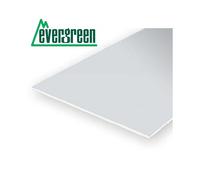 3pk 300x150x0.38mm White Sheet Styrene Evergreen 9015