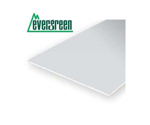 3pk 300x150x0.38mm White Sheet Styrene Evergreen 9015