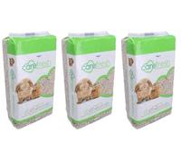 3Pk Natural 14L Quality Pet Small Animal Cage Bedding 99% Dust Free