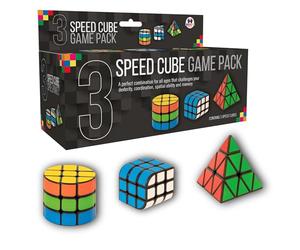 3PK Speed Cubes - Ultimate Puzzle Challenge!
