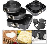 3PK Springform Cake Tins Non Stick Bake Set