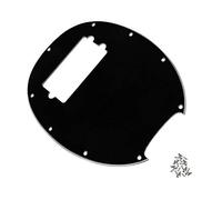 3Ply Electric Bass Guitar Pickguard PVC for MM Music Man 4 String Replacement Firm Long Service Great Part or New Build Guitars Delicate Appearance Smooth Surface Excellent Craft