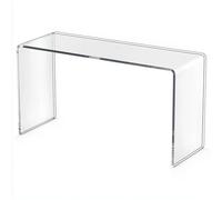 3R W Design Clear Acrylic Display Risers- Premium Shelf Riser Display Stands and Plinths - Hoverstand- Made in UK (4mm-thick-40x10x15cm, Max Load 0.5kg)