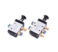 3R210-08 4R210-08 2 Way 3 Ports 5 Position Push and Pull Pneumatic Control Switch Reversing Manual Valve(with 8mm Fitting)