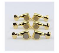 3R3L Gold Guitar Machine Heads Tuners Gear Ratio 1:21 Guitar Tuning Pegs Parts Guitar Knobs Tuning Keys