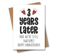 3rd Anniversary Card - 3 Years Later and Still Awesome