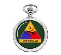 3rd Armored Division US Army Pocket Watch