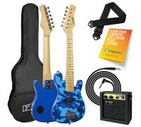 3rd Avenue 1/4 Size Kids Electric Guitar Pack - Camouflage