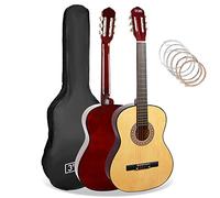 3rd Avenue 3/4 Size Classical Guitar for Kids Spanish Nylon Strings Beginner Pack - Natural