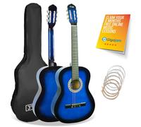 3rd Avenue 3/4 Size Beginner Classical Guitar Pack, Blue
