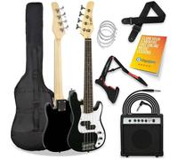 3RD AVENUE 3/4 Size Electric Bass Guitar Bundle - Green