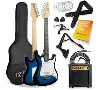 3RD AVENUE 3/4 Size Electric Guitar Bundle - Blueburst, Blue
