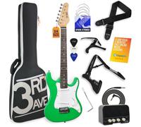 3RD AVENUE 3/4 Size Electric Guitar Bundle - Green, Green