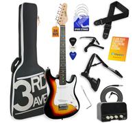 3rd Avenue 3/4 Size Electric Guitar Pack with Amp - Blue