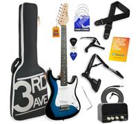 3rd Avenue 3/4 Size Electric Guitar Pack with Amp - Blueburst