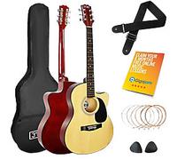3rd Avenue Acoustic Guitar Cutaway Natural Set