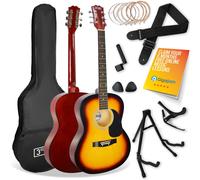 3rd Avenue Acoustic Guitar Premium Pack - Sunburst | TJ Hughes