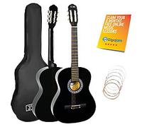 3rd Avenue Classical Guitar Black 3/4 Size