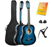 3rd Avenue Classical Guitar Rocket Series 3/4 Size Blueburst Set
