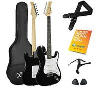 3Rd Avenue Rocket Series 4/4 Electric Guitar - Black