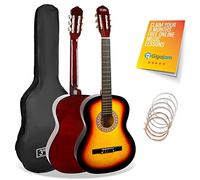 3rd Avenue Full Size Classical Guitar Pack - Sunburst