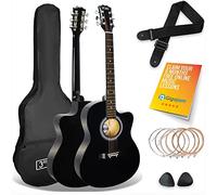3Rd Avenue Cutaway Acoustic Guitar Pack - Black