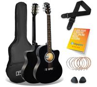 3rd Avenue Cutaway Electro Acoustic Guitar Kit, black