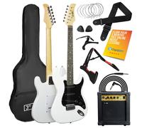 3rd Avenue Full Size Electric Guitar Pack - White, none
