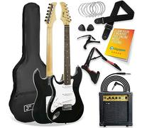 3rd Avenue Electric Guitar Pack - Left Hand Black, Black