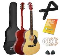 3rd Avenue Full Size Acoustic Guitar Pack - Natural