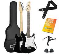 3Rd Avenue Rocket Series 3/4 Electric Guitar - Black