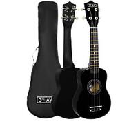 3rd Avenue Soprano Ukulele Black Set