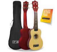 3rd Avenue Soprano Ukulele with Bag - Natural