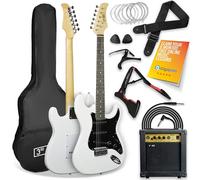 3rd Avenue Full Size Electric Guitar Pack - White, none