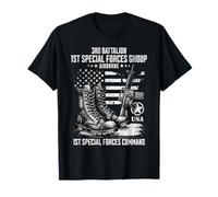 3rd Battalion 1st Special Forces Group Airborne Veteran T-Shirt