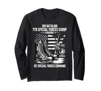 3rd Battalion 7th Special Forces Group Airborne Veteran Long Sleeve T-Shirt