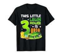 3rd Birthday Lawn Mower 3 Year Old Bday Kids Lawn Mowing T-Shirt
