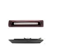 3rd Brake Light For Chevy For Colorado Canyon 2015-2022 Car LED High Mount Brake Light Replacement High Mount Additional Brake Lamp High Level Stop Light(Red Shell)