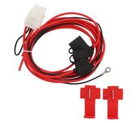 3rd Brake Light Wiring Harness, Universal 12V Dome Light Wire Harness for Any Truck Cap Vehicle, Includes 5ft Cable with Fuse Holders and Wire Taps, OE C90 907 Replacement