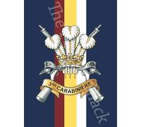 3RD CARABINIERS CAP BADGE PRINTED ON A METAL SIGN,FRIDGE MAGNET