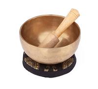 3rd Eye, or Pineal Chakra A Note Hand Hammered Tibetan Meditation Singing Bowl 5.5 Inches - Yoga Bowl
