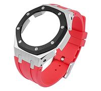 3rd Generation Rubber Strap Stainless Steel Bezel for GA-2100 GA-2110 Watch Band GA2100 Metal Refit Case Adapter