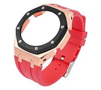 3rd Generation Rubber Strap Stainless Steel Bezel for GA-2100 GA-2110 Watch Band GA2100 Metal Refit Case Adapter