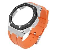 3rd Generation Rubber Strap Stainless Steel Bezel for GA-2100 GA-2110 Watch Band GA2100 Metal Refit Case Adapter