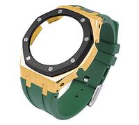 3rd Generation Rubber Strap Stainless Steel Bezel for GA-2100 GA-2110 Watch Band GA2100 Metal Refit Case Adapter